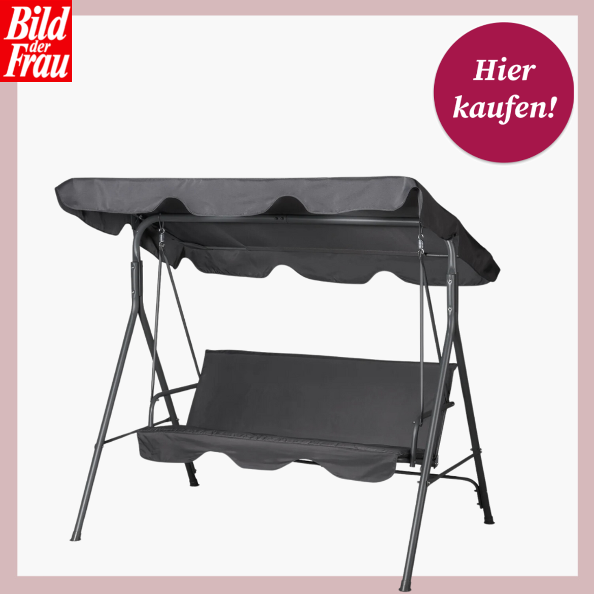 Kleiner Balkon Die Hollywoodschaukel von Lidl passt immer!